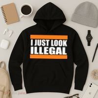 I Just Look Illegal Box Hoodie thumb 3