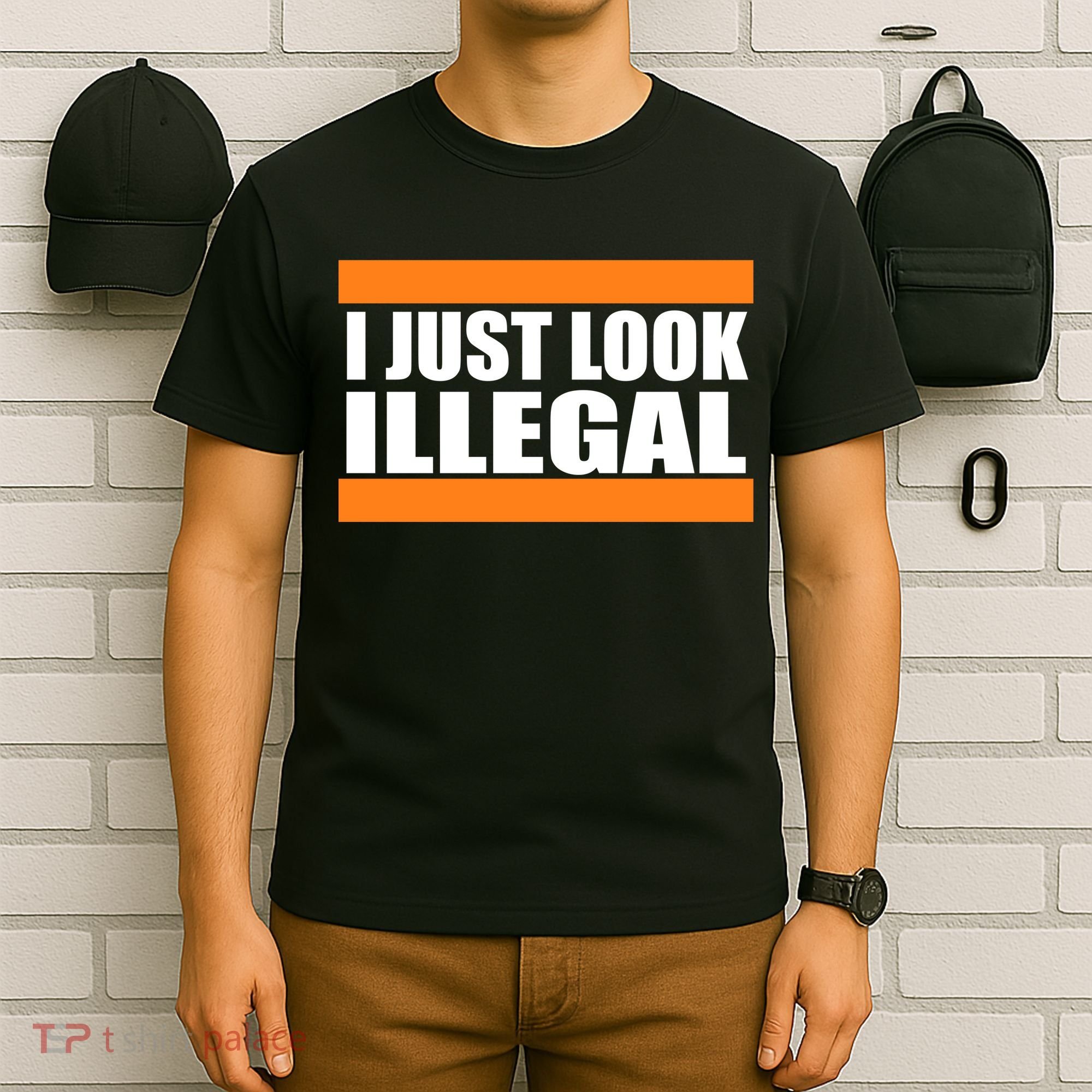 I Just Look Illegal Box T-Shirt