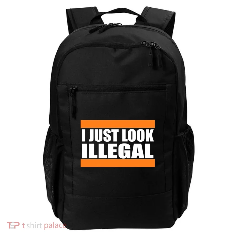 I Just Look Illegal Box Backpack