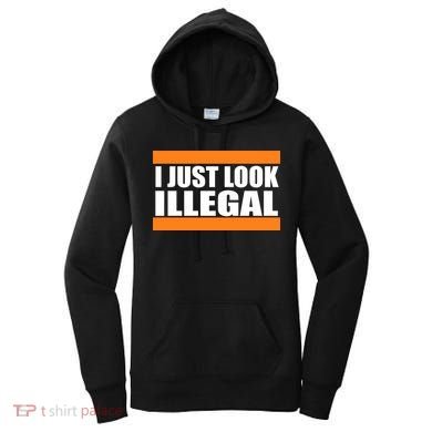 I Just Look Illegal Box Women's Hoodie