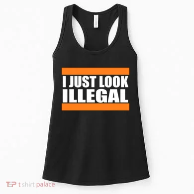 I Just Look Illegal Box Women's Tank Top