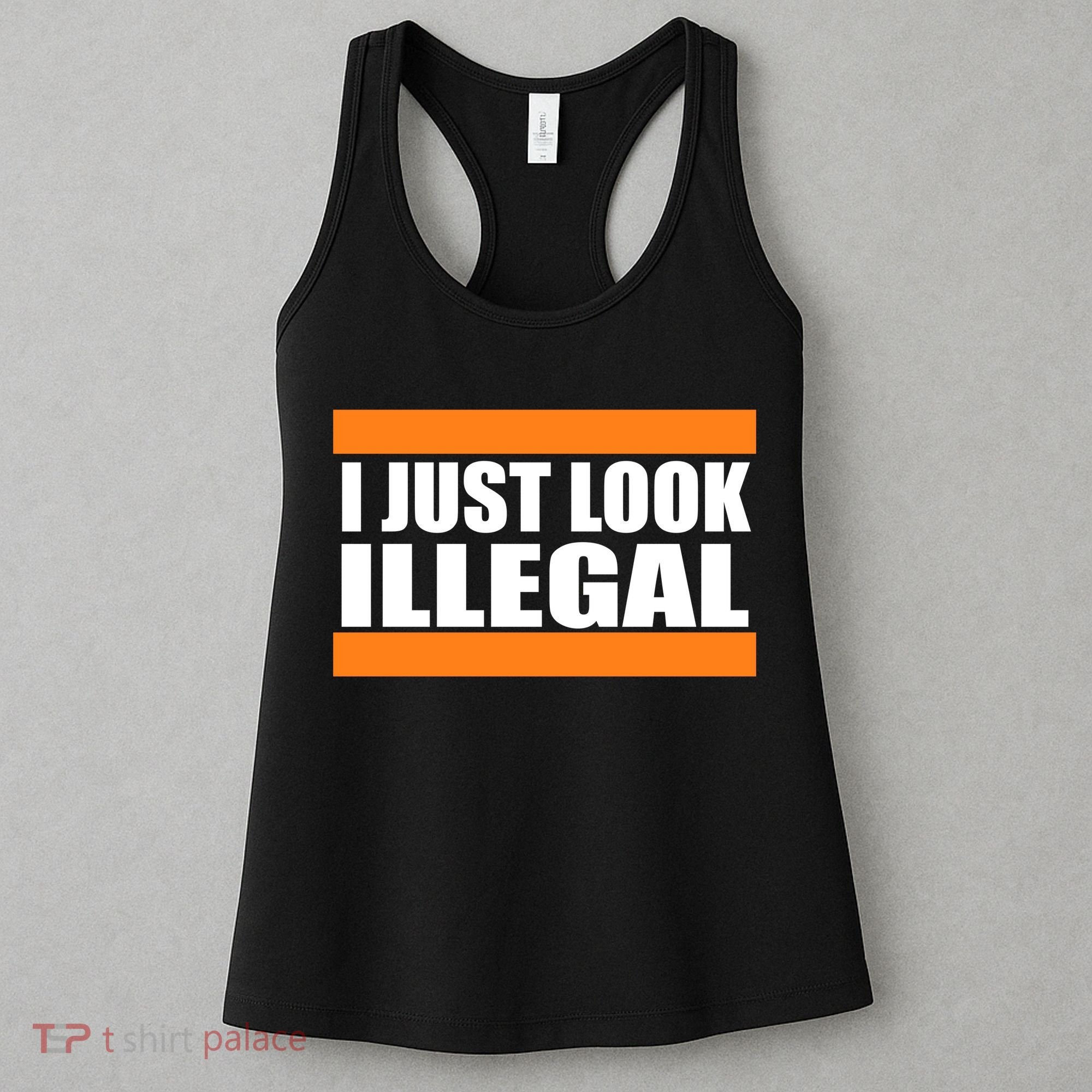 I Just Look Illegal Box Women's Tank Top