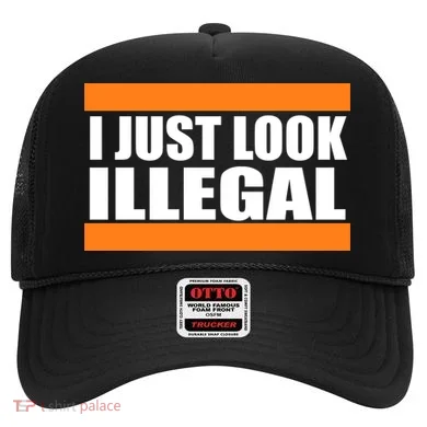 I Just Look Illegal Box Hat