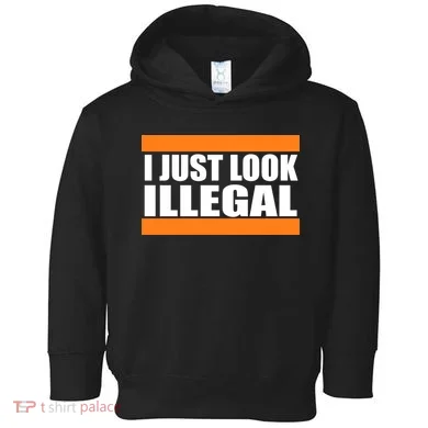 I Just Look Illegal Box Toddler Hoodie