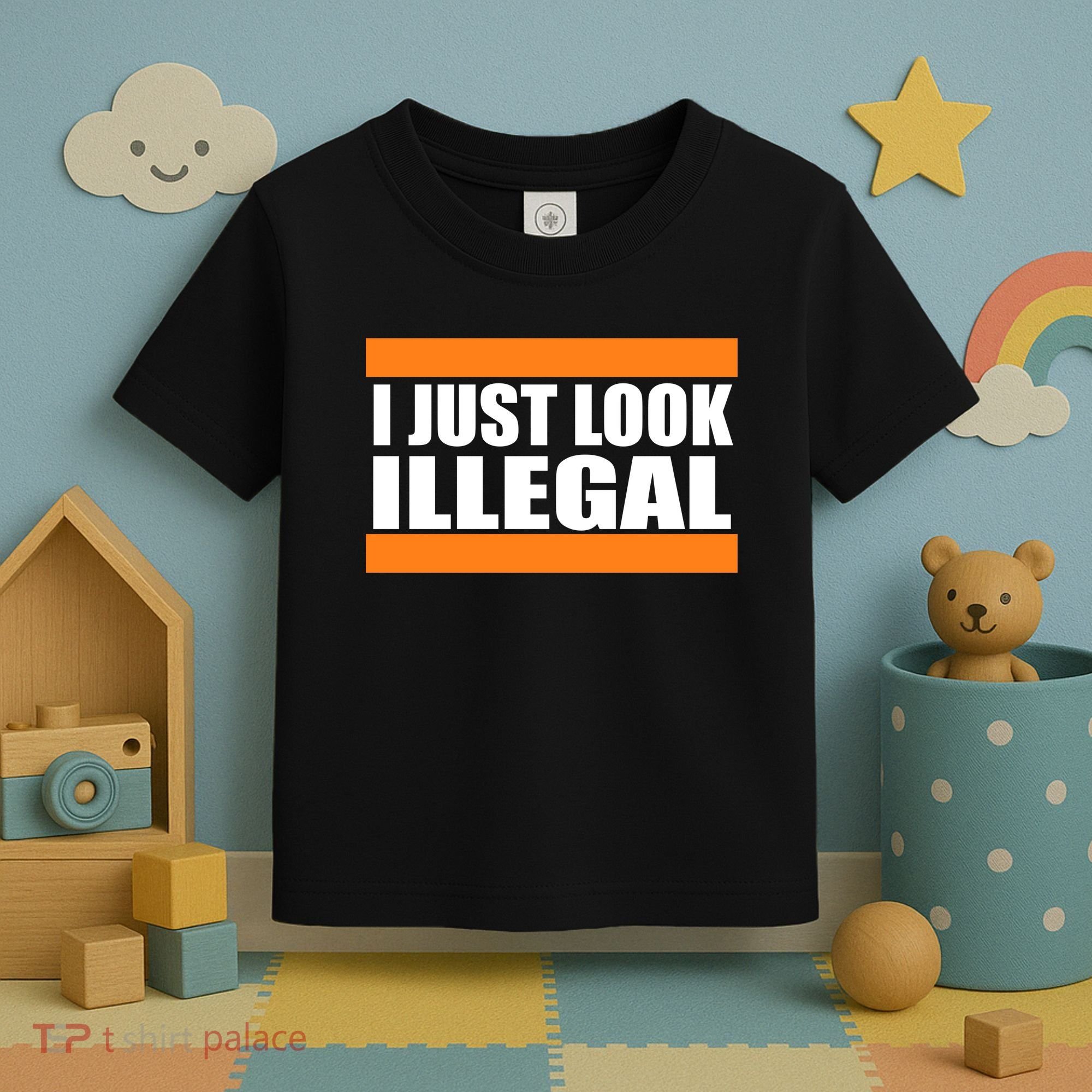 I Just Look Illegal Box Toddler T-Shirt