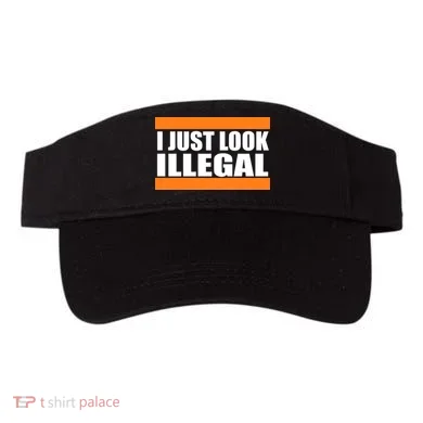 I Just Look Illegal Box Visor