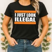 I Just Look Illegal Box Women's T-Shirt thumb 2
