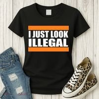 I Just Look Illegal Box Women's T-Shirt thumb 3