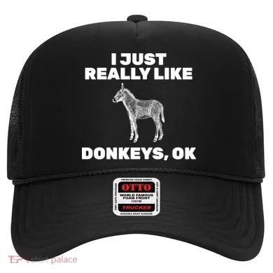 I Just Really Like Donkeys Ok Hat