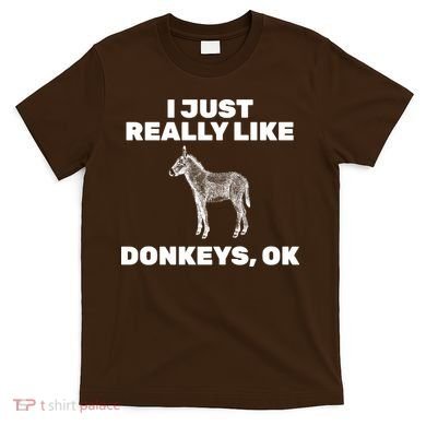 I Just Really Like Donkeys Ok T-Shirt