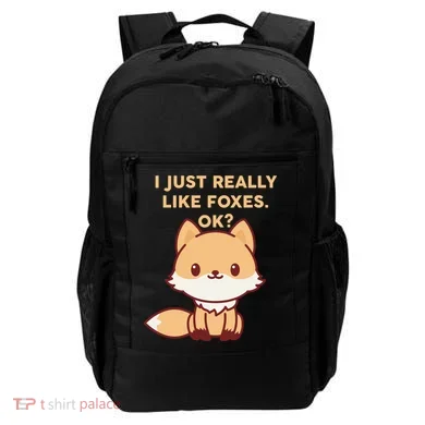 I Just Really Like Foxes OK Backpack