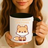 I Just Really Like Foxes OK Coffee Mug thumb 3