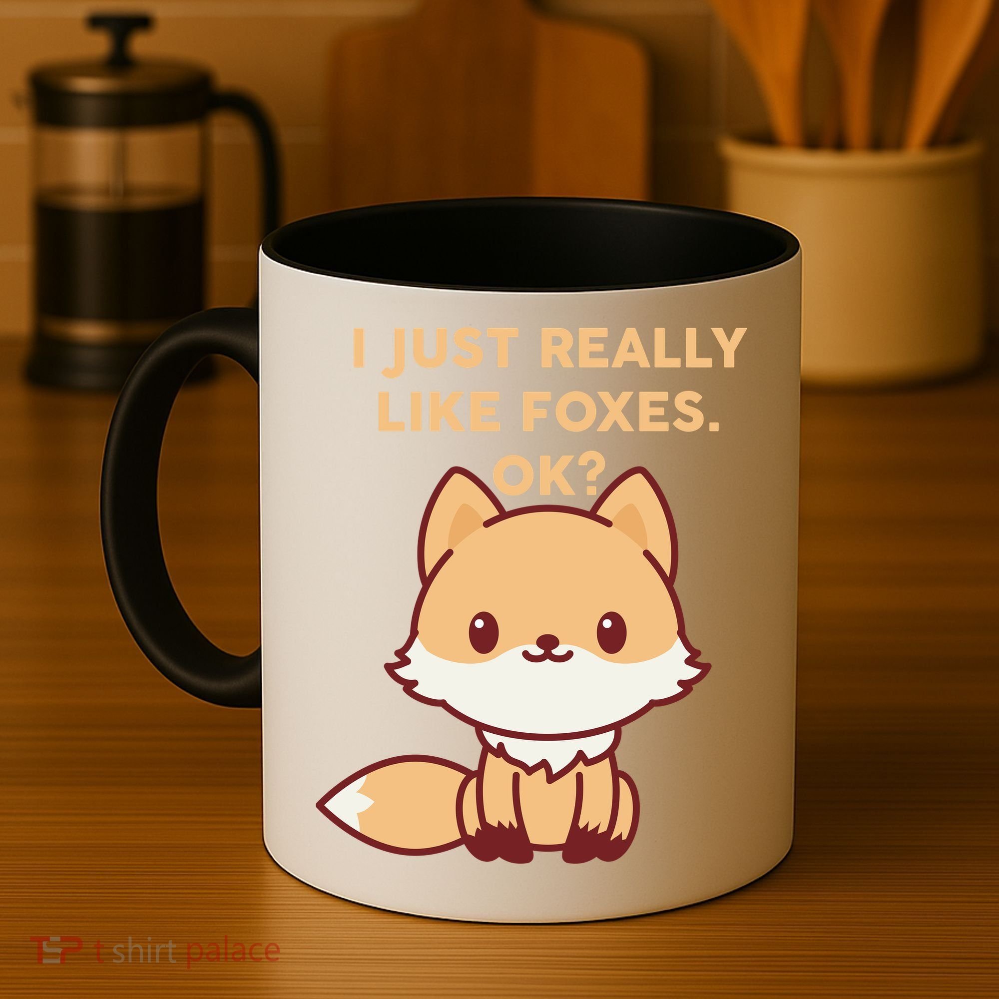 I Just Really Like Foxes OK Coffee Mug