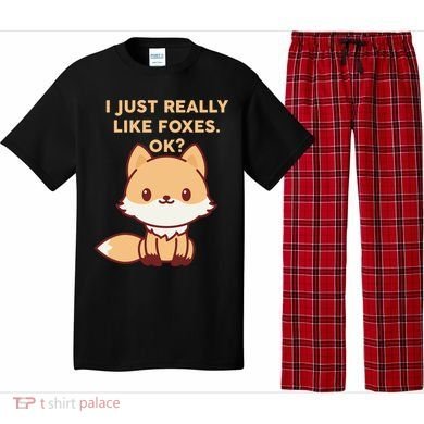 I Just Really Like Foxes OK Pajama Set
