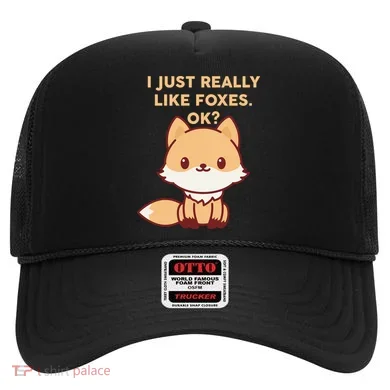 I Just Really Like Foxes OK Hat