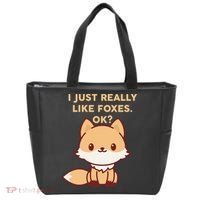 I Just Really Like Foxes OK Tote Bag thumb 0