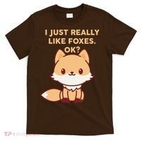 I Just Really Like Foxes OK T-Shirt thumb 0