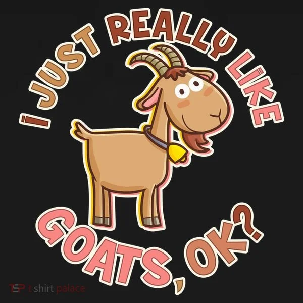 I Just Really Like Goats Ok? Apron