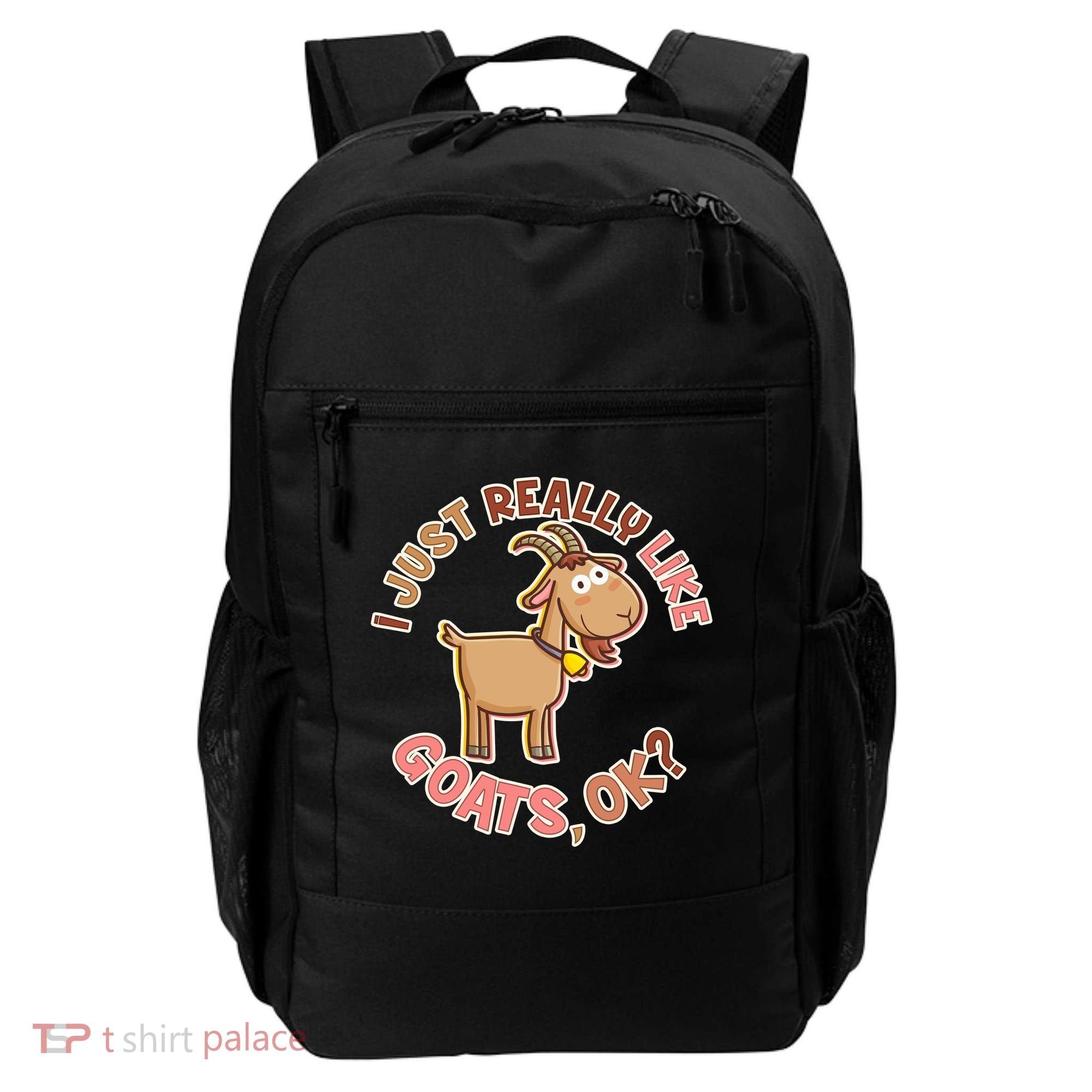 I Just Really Like Goats Ok? Backpack