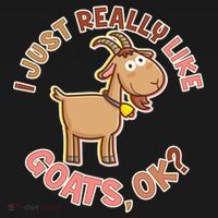 I Just Really Like Goats Ok? Mousepad thumb 1