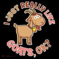 I Just Really Like Goats Ok? Women's Long Sleeve Shirt thumb 2