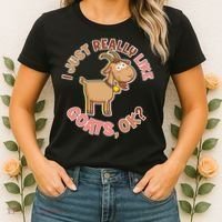 I Just Really Like Goats Ok? Women's T-Shirt thumb 2