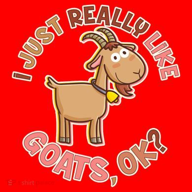 I Just Really Like Goats Ok? Santa Hat