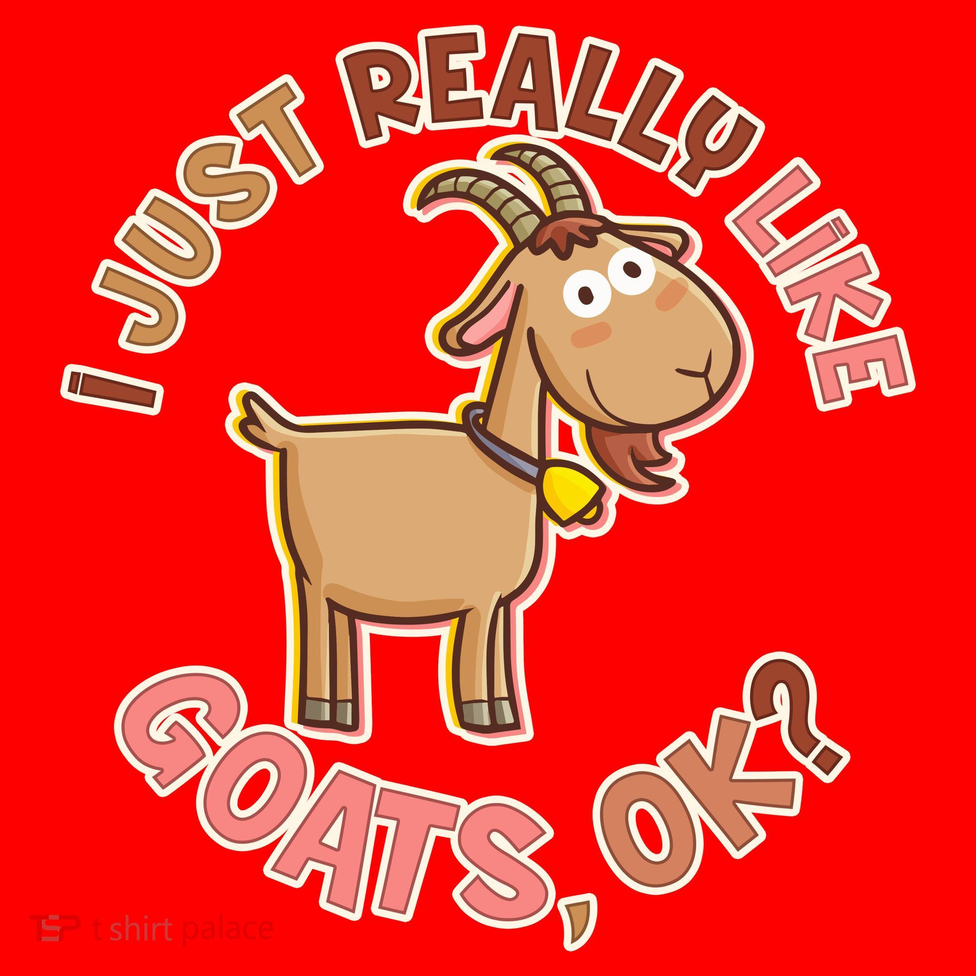 I Just Really Like Goats Ok? Santa Hat