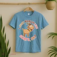 I Just Really Like Goats Ok? T-Shirt thumb 2