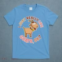 I Just Really Like Goats Ok? T-Shirt thumb 4