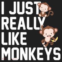 I Just Really Like Monkeys Tumbler thumb 3