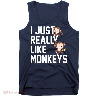 I Just Really Like Monkeys Tank Top