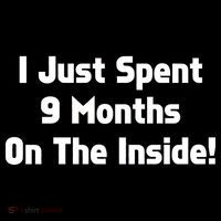 I Just Spent 9 Months on the Inside Women's Hoodie thumb 2