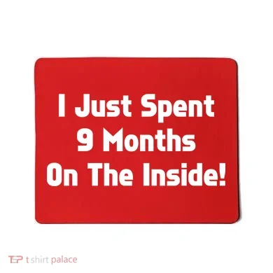 I Just Spent 9 Months on the Inside Mousepad