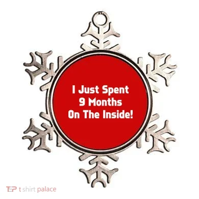 I Just Spent 9 Months on the Inside Ornament