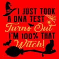 I Just Took A DNA Test Turns Out I'm 100 Percent That Witch Santa Hat thumb 1