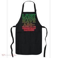 I Just Want Abs Christmas Candles Apron thumb 0