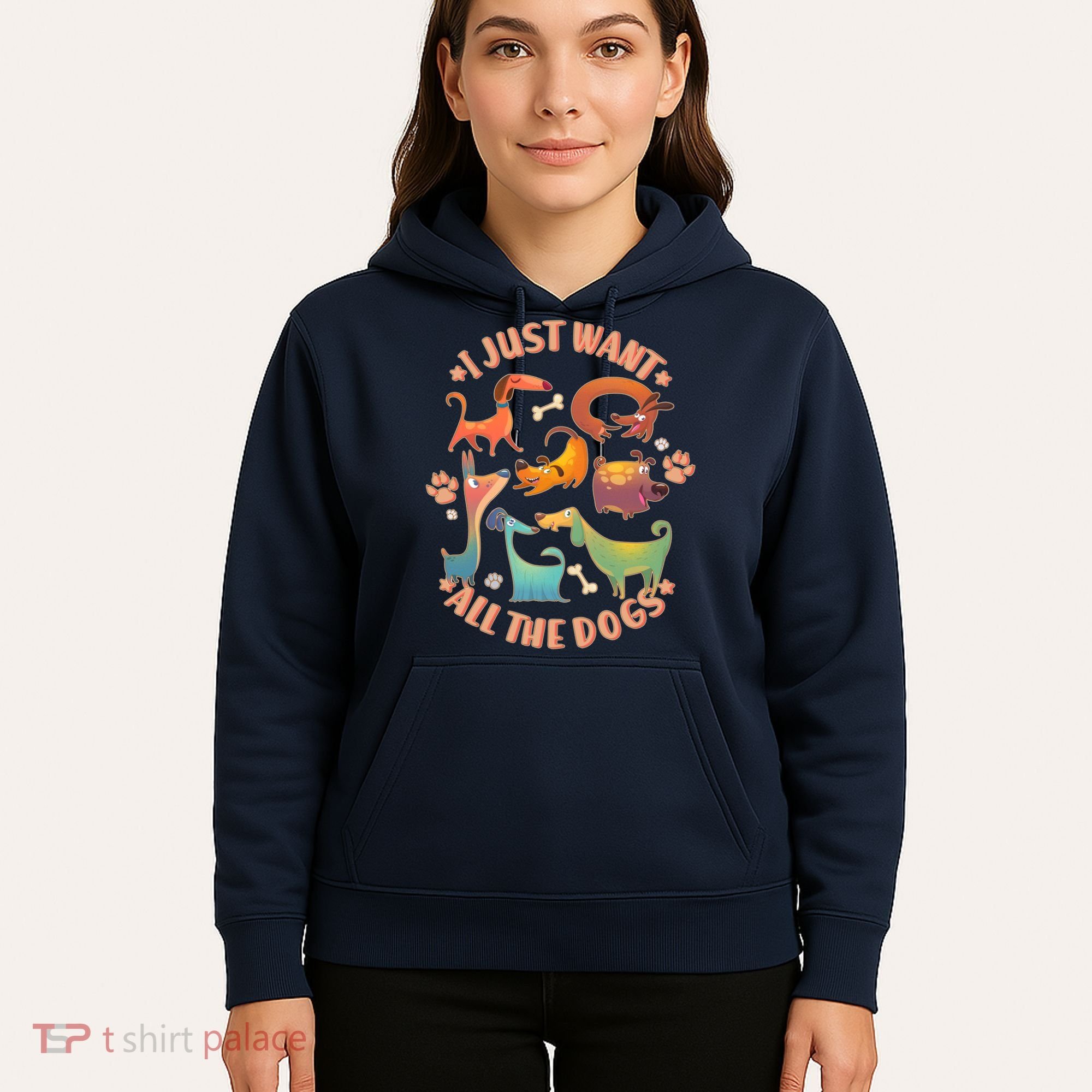 I Just Want All The Dogs Hoodie