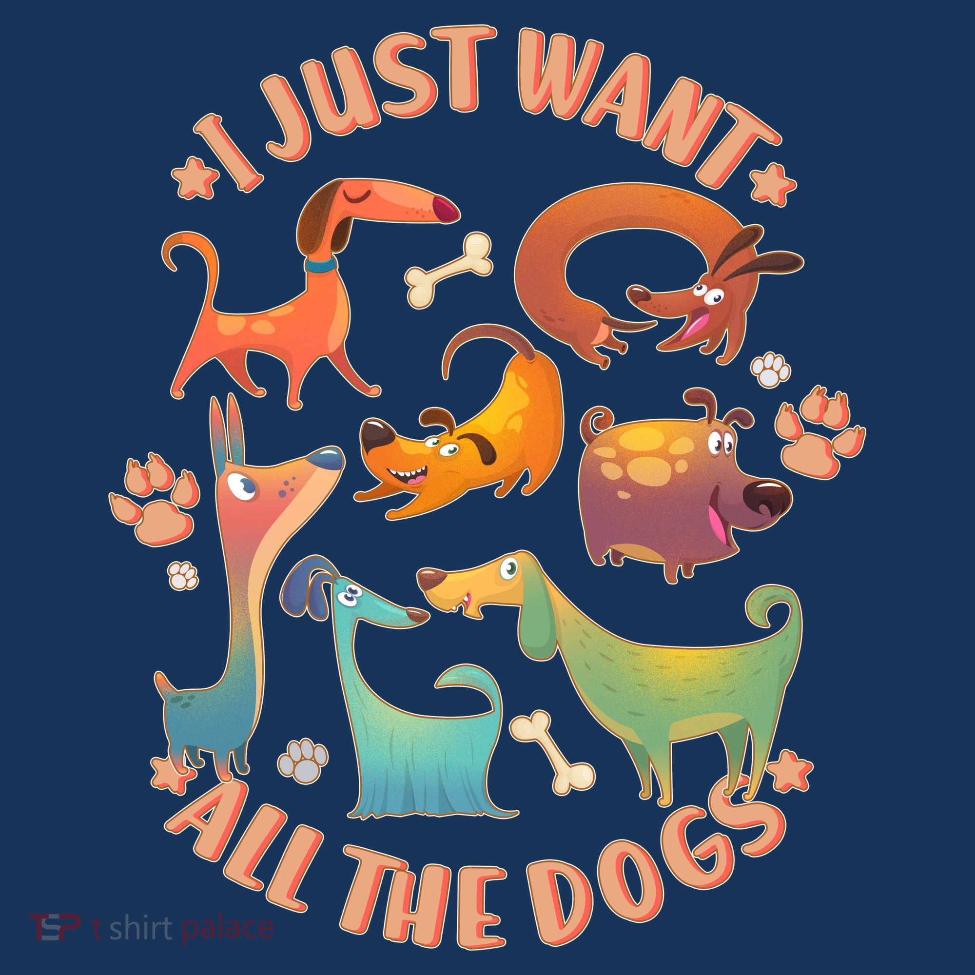 I Just Want All The Dogs Hoodie