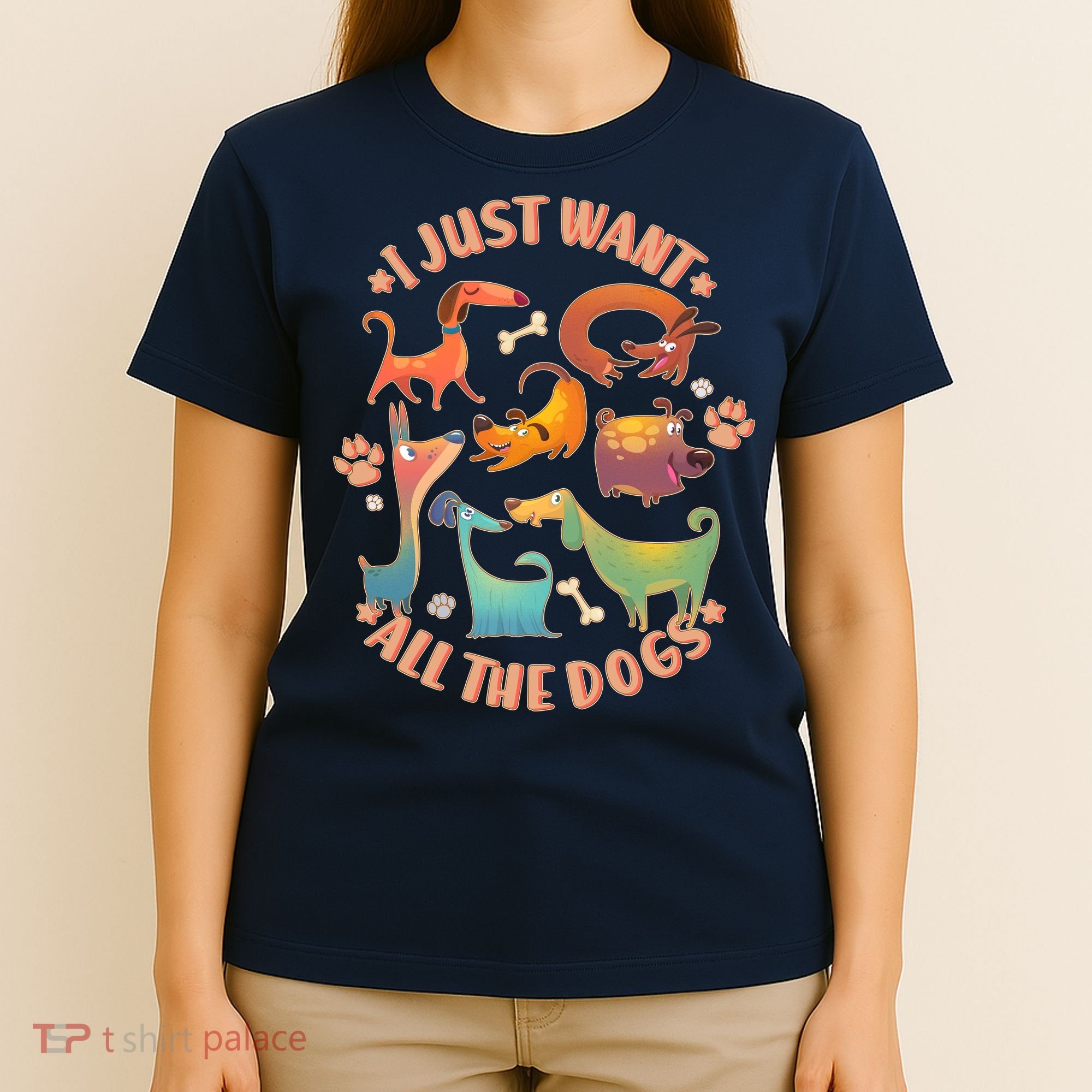 I Just Want All The Dogs T-Shirt