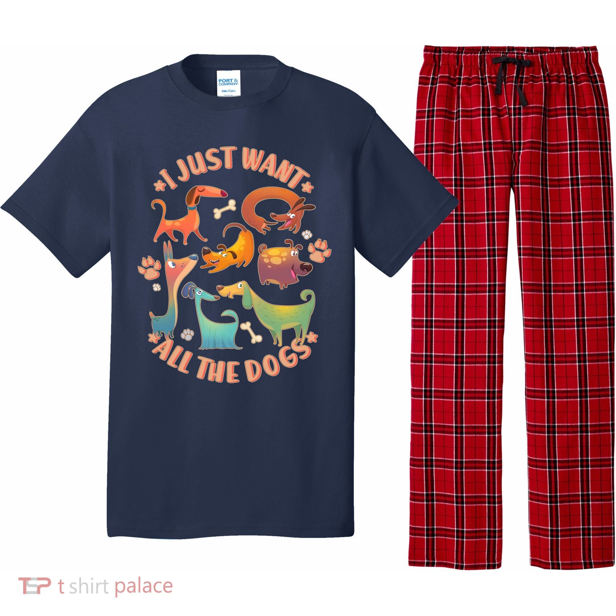 I Just Want All The Dogs Pajama Set