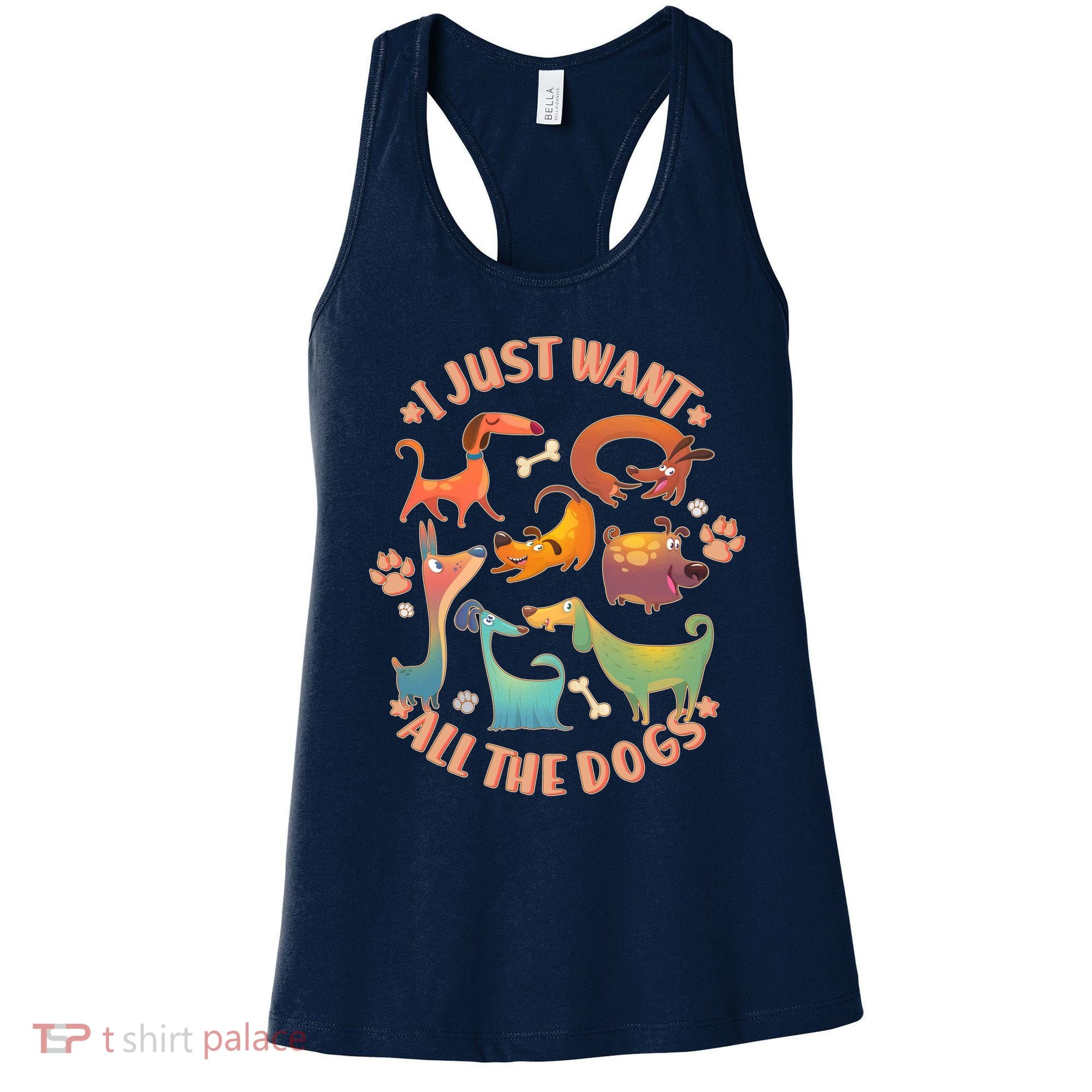 I Just Want All The Dogs Women's Tank Top