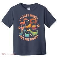 I Just Want All The Dogs Toddler T-Shirt thumb 0