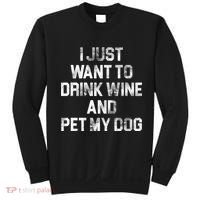 I Just Want To Drink Wine  Sweatshirt thumb 0