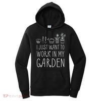 I Just Want To Work In My Garden Women's Hoodie thumb 0