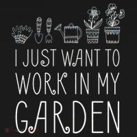 I Just Want To Work In My Garden Women's Hoodie thumb 2