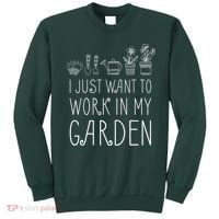 I Just Want To Work In My Garden Sweatshirt thumb 0