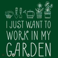 I Just Want To Work In My Garden Sweatshirt thumb 3