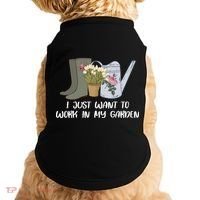 I Just Want To Work On My Garden Doggie Tank thumb 0