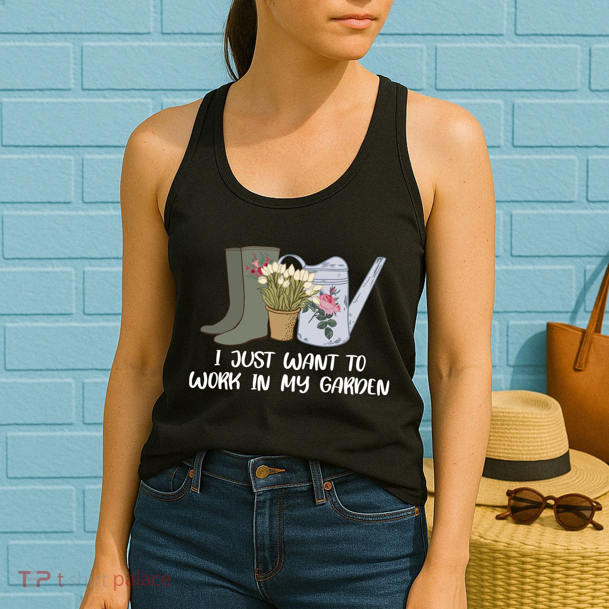 I Just Want To Work On My Garden Women's Tank Top